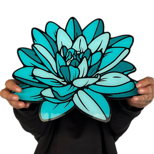 Bored Again 18" Acrylic Giclée Die Cut Print by David Flores